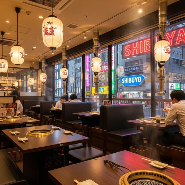 渋谷区 路面店焼肉店